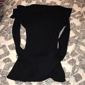 Off the shoulder shirt